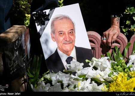 مراسم تشییع پیکر زنده یاد سیامک اطلسی
