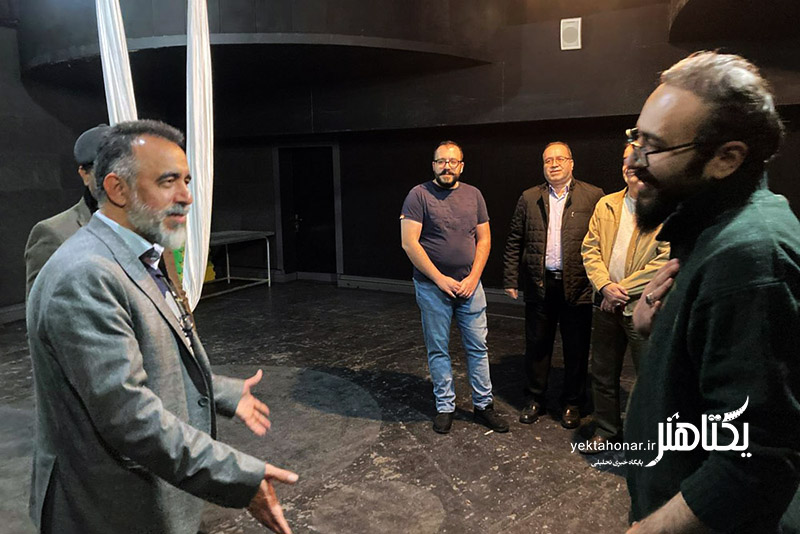 مدیرکل هنرهای نمایشی از مجموعه تئاتر شهر بازدید کرد