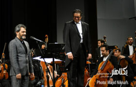 گزارش تصویری اجرای ارکستر سمفونیک صدا و سیما به رهری آرش آمینی