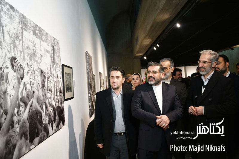«آینه در آینه ۲» با حضور وزیر فرهنگ و ارشاد اسلامی افتتاح شد
