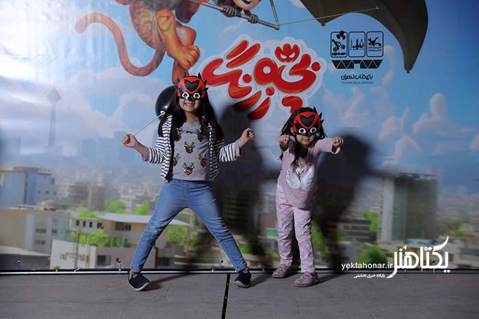 کودکان افتتاحیه «بچه زرنگ» را جشن گرفتند/ افتتاح سینما روباز باغ کتاب