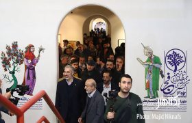 گزارش تصویری افتتاح بخش رقابتی شانزدهمین جشنواره هنرهای تجسمی فجر‎