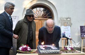 گزارش تصویری بزرگداشت کیانوش عیاری/ جشن تولدی با رضا عطاران