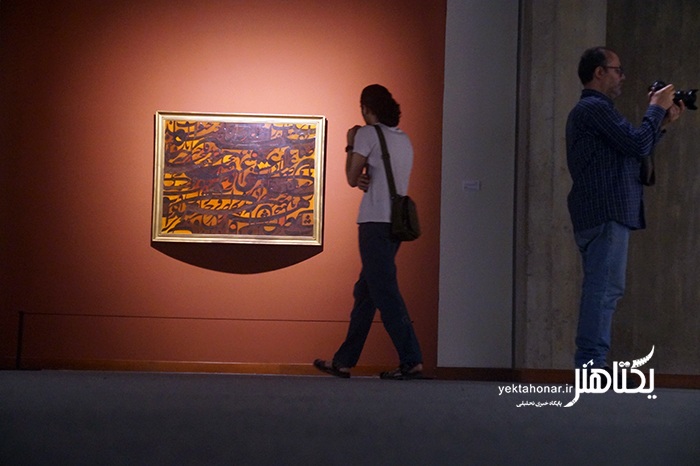 نگاهی به آثار هنرمندی که مبدع نقاشی‌خط بود؟/ جنبه فولکلوریک «خط»