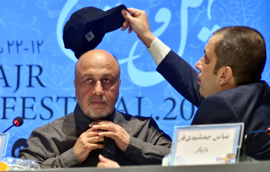 نشست خبری «صددام» با مسخره‌بازی رضا عطاران برگزار شد+ عکس