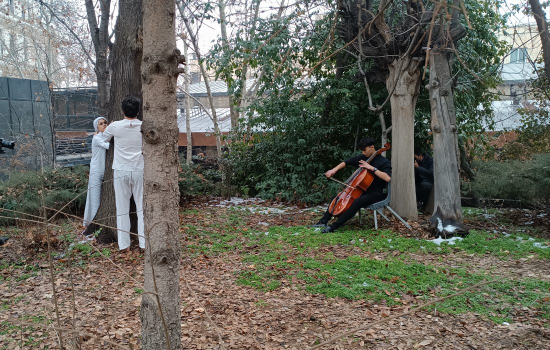 درخت زرین» تجسمی فجر با مراسم درخت کشی به بار نشست!