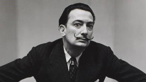 سالوادور دالی به نیاوران آمد