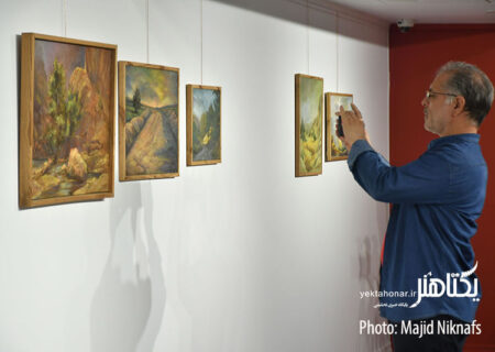 «بازتعریف»؛ نمایشگاه نقاشی‌های کامیار صادقی افتتاح شد