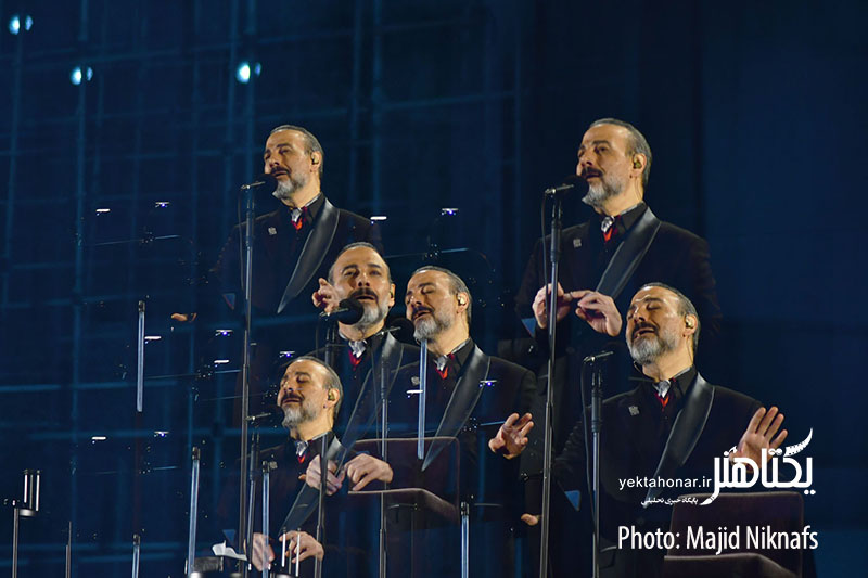 علیرضا قربانی برای ۱۰۰ هزار نفر می‌خواند