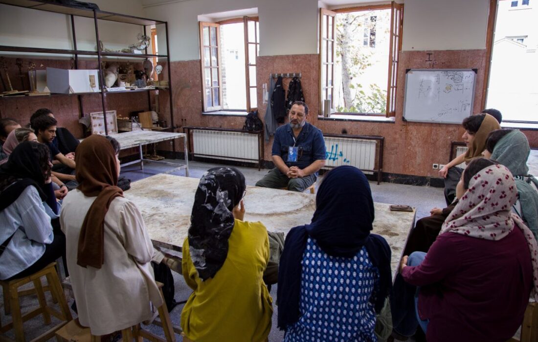 سی و دومین جشنواره تجسمی جوانان افتتاح شد