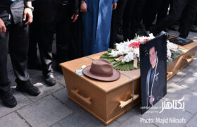 عکس های مراسم بدرقه امید جهان خواننده پاپ