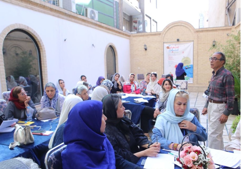 اولین کارگاه «لذت‌های کنشگری در کار با کودکان و نوجوانان» برگزار شد