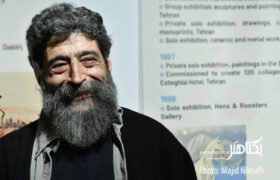 عکس های افتتاحیه نمایشگاه آثار بهرام دبیری