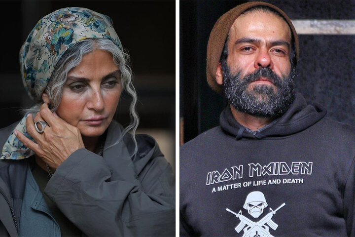 بانیپال شومون و رویا جاویدنیا در فیلم «خاکستر خیال»