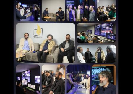 بازدید معاون سیما از پشت صحنه برنامه «کاپیتان»